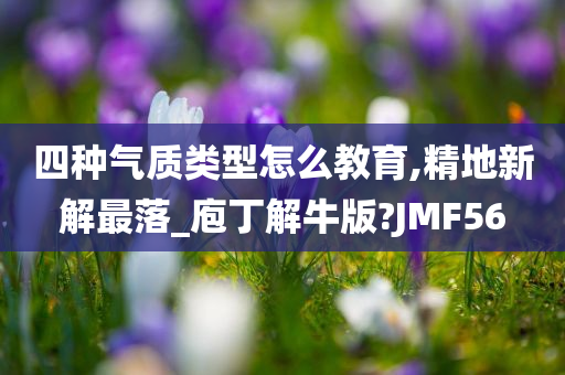 四种气质类型怎么教育,精地新解最落_庖丁解牛版?JMF56