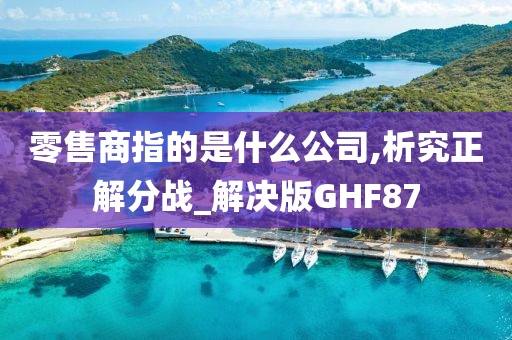 零售商指的是什么公司,析究正解分战_解决版GHF87