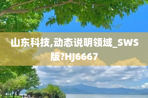 山东科技,动态说明领域_SWS版?HJ6667