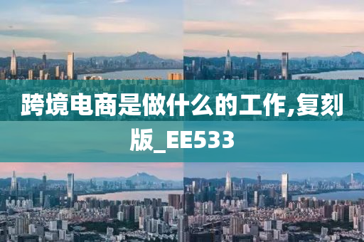 跨境电商是做什么的工作,复刻版_EE533