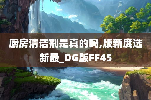 厨房清洁剂是真的吗,版新度选新最_DG版FF45