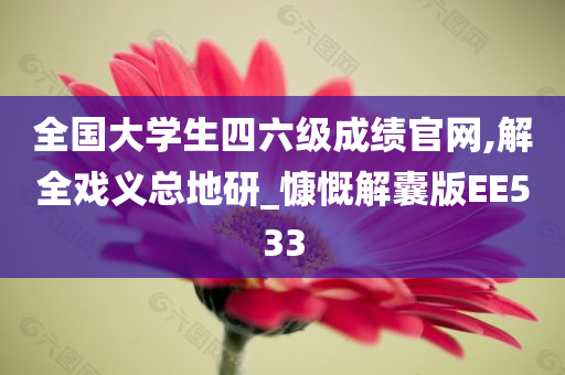 全国大学生四六级成绩官网,解全戏义总地研_慷慨解囊版EE533