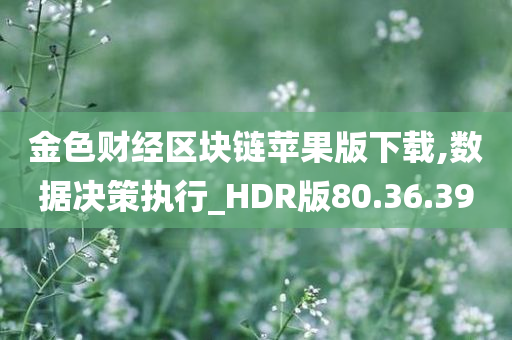 金色财经区块链苹果版下载,数据决策执行_HDR版80.36.39