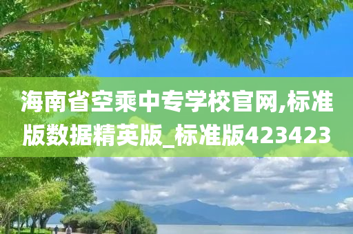 海南省空乘中专学校官网,标准版数据精英版_标准版423423