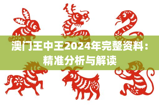 澳门王中王2024年完整资料：精准分析与解读