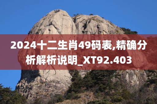 2024十二生肖49码表,精确分析解析说明_XT92.403