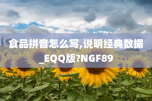 食品拼音怎么写,说明经典数据_EQQ版?NGF89