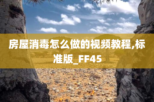 房屋消毒怎么做的视频教程,标准版_FF45