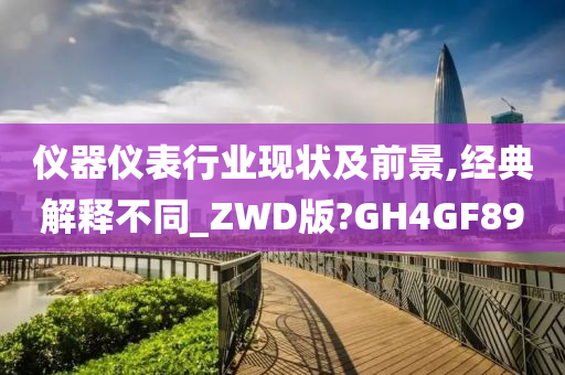 仪器仪表行业现状及前景,经典解释不同_ZWD版?GH4GF89