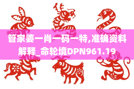 管家婆一肖一码一特,准确资料解释_命轮境DPN961.19