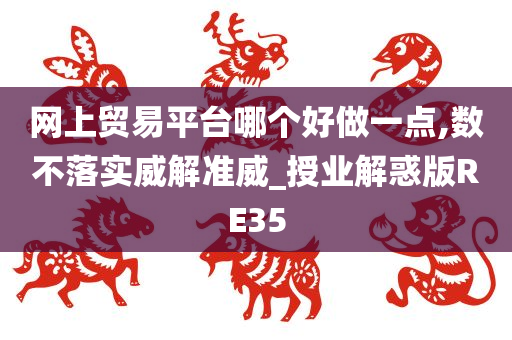 网上贸易平台哪个好做一点,数不落实威解准威_授业解惑版RE35