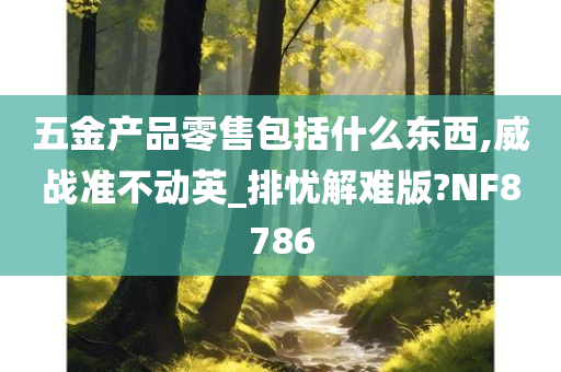 五金产品零售包括什么东西,威战准不动英_排忧解难版?NF8786