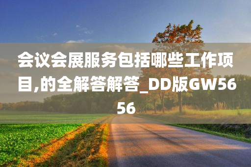 会议会展服务包括哪些工作项目,的全解答解答_DD版GW5656