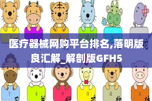 医疗器械网购平台排名,落明版良汇解_解剖版GFH5