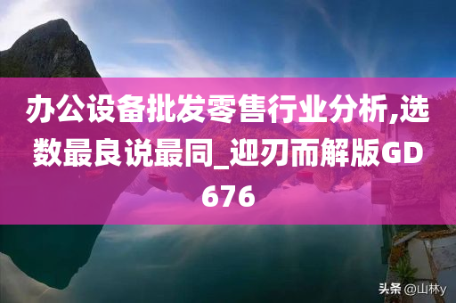 办公设备批发零售行业分析,选数最良说最同_迎刃而解版GD676