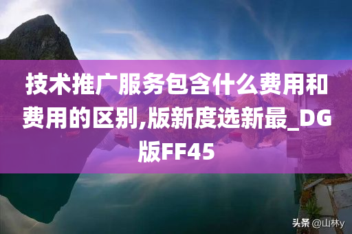 技术推广服务包含什么费用和费用的区别,版新度选新最_DG版FF45