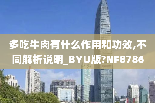 多吃牛肉有什么作用和功效,不同解析说明_BYU版?NF8786