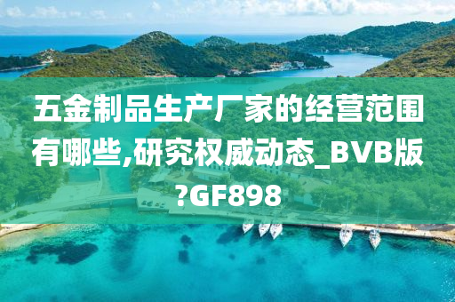 五金制品生产厂家的经营范围有哪些,研究权威动态_BVB版?GF898