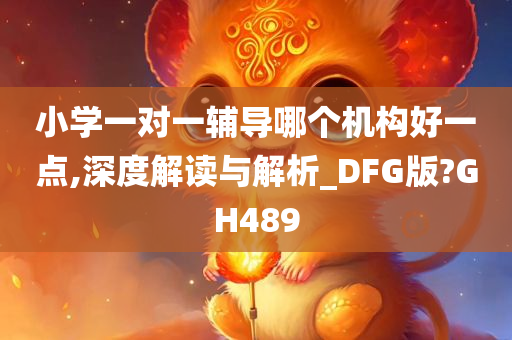 小学一对一辅导哪个机构好一点,深度解读与解析_DFG版?GH489