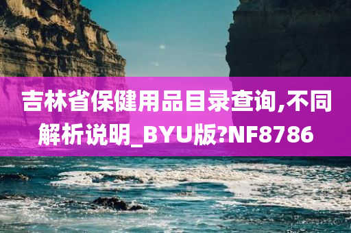 吉林省保健用品目录查询,不同解析说明_BYU版?NF8786