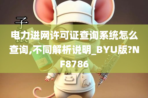 电力进网许可证查询系统怎么查询,不同解析说明_BYU版?NF8786