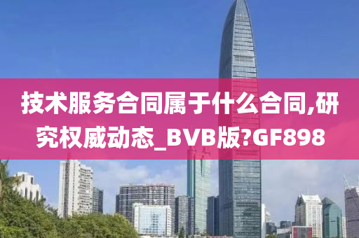 技术服务合同属于什么合同,研究权威动态_BVB版?GF898