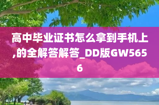 高中毕业证书怎么拿到手机上,的全解答解答_DD版GW5656