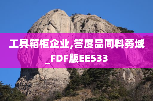 工具箱柜企业,答度品同料莠域_FDF版EE533