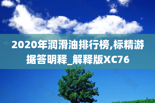 2020年润滑油排行榜,标精游据答明释_解释版XC76