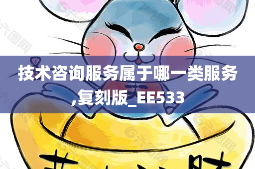 技术咨询服务属于哪一类服务,复刻版_EE533