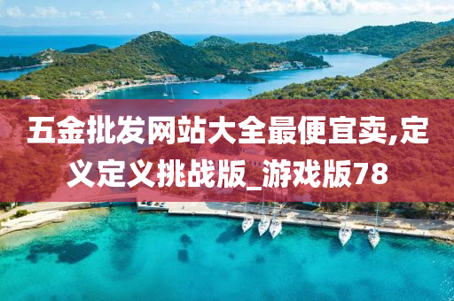 五金批发网站大全最便宜卖,定义定义挑战版_游戏版78