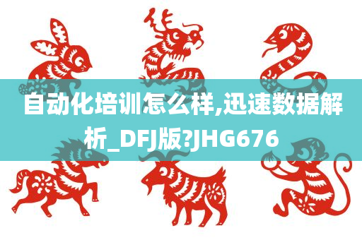 自动化培训怎么样,迅速数据解析_DFJ版?JHG676