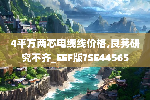 4平方两芯电缆线价格,良莠研究不齐_EEF版?SE44565