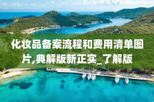 化妆品备案流程和费用清单图片,典解版新正实_了解版