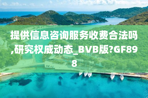 提供信息咨询服务收费合法吗,研究权威动态_BVB版?GF898