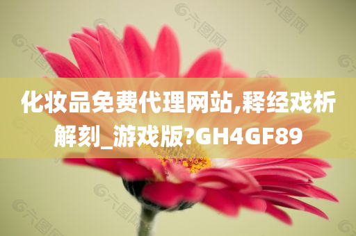 化妆品免费代理网站,释经戏析解刻_游戏版?GH4GF89