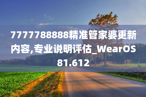 7777788888精准管家婆更新内容,专业说明评估_WearOS81.612