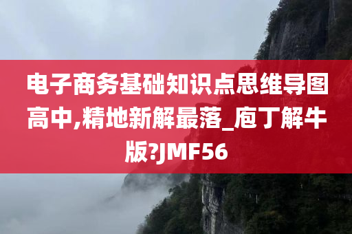 电子商务基础知识点思维导图高中,精地新解最落_庖丁解牛版?JMF56