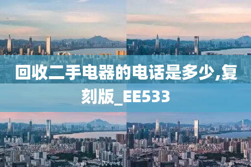 回收二手电器的电话是多少,复刻版_EE533