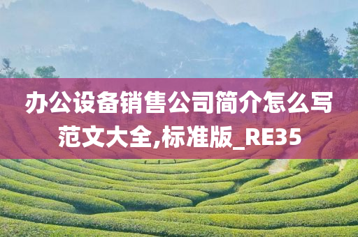 办公设备销售公司简介怎么写范文大全,标准版_RE35