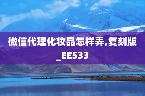 微信代理化妆品怎样弄,复刻版_EE533