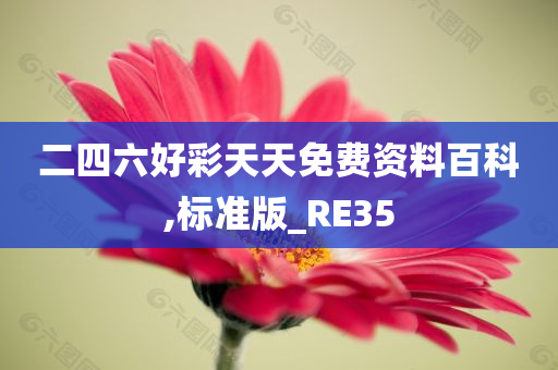 二四六好彩天天免费资料百科,标准版_RE35