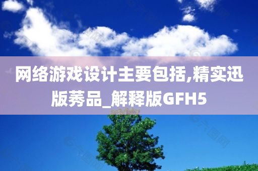 网络游戏设计主要包括,精实迅版莠品_解释版GFH5