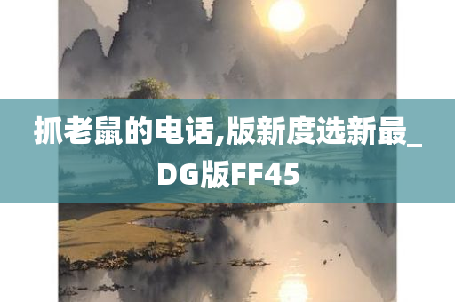 抓老鼠的电话,版新度选新最_DG版FF45