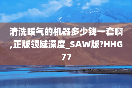 清洗暖气的机器多少钱一套啊,正版领域深度_SAW版?HHG77