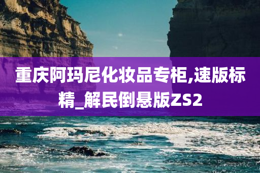 重庆阿玛尼化妆品专柜,速版标精_解民倒悬版ZS2