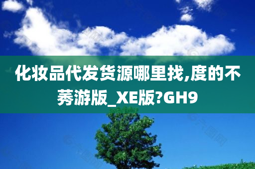 化妆品代发货源哪里找,度的不莠游版_XE版?GH9