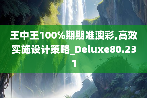 王中王100℅期期准澳彩,高效实施设计策略_Deluxe80.231