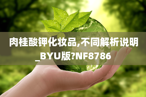 肉桂酸钾化妆品,不同解析说明_BYU版?NF8786