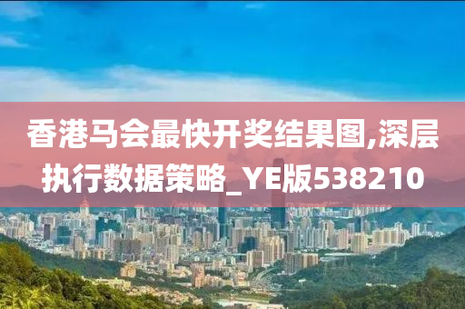 香港马会最快开奖结果图,深层执行数据策略_YE版538210